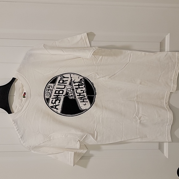 Haight Ashbury White Graphic T-Shirt Size Large NWOT - Picture 5 of 5